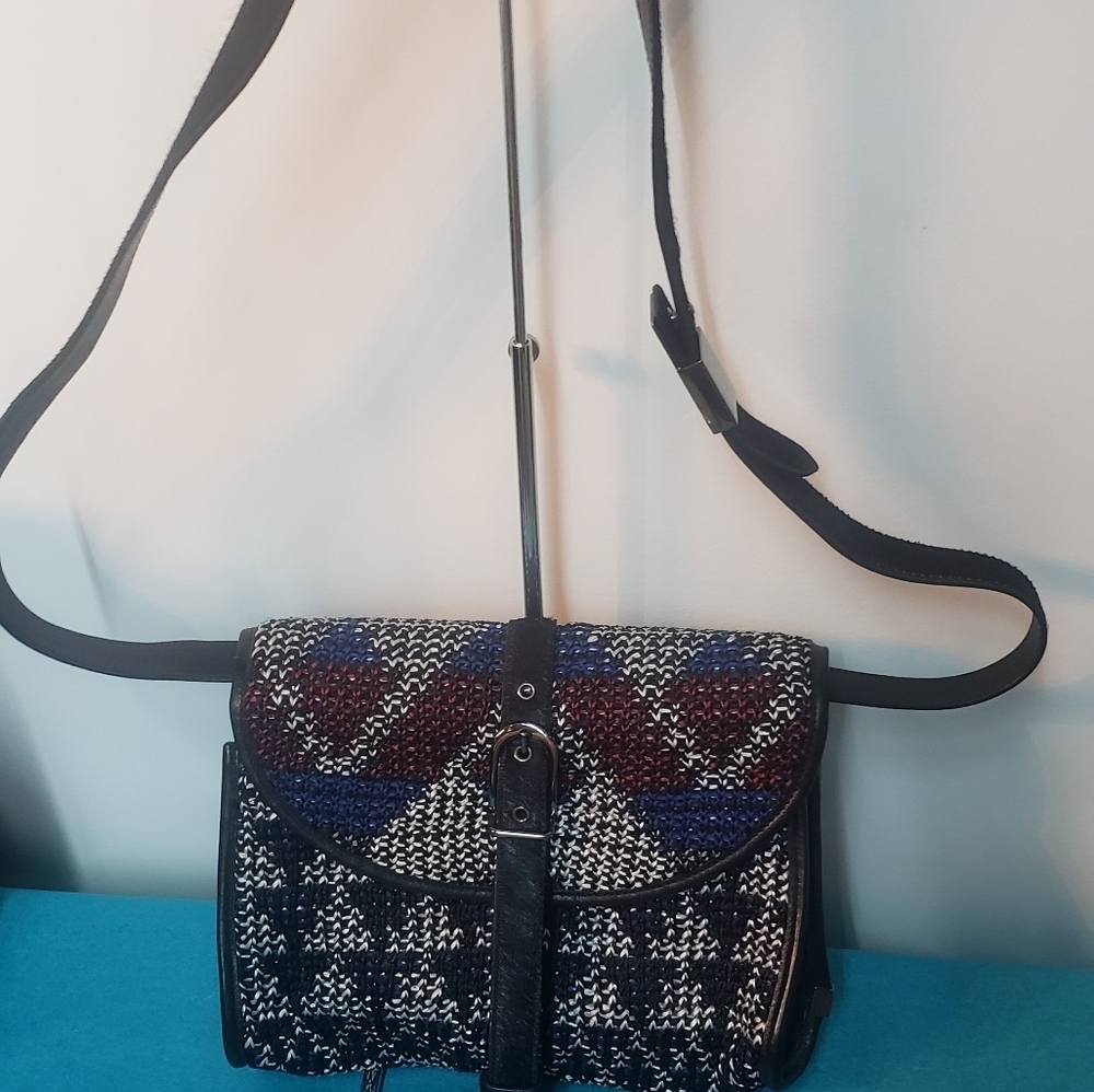 Proenza Schouler Leather Woven Pony Hair Crossbody - Picture 1 of 16